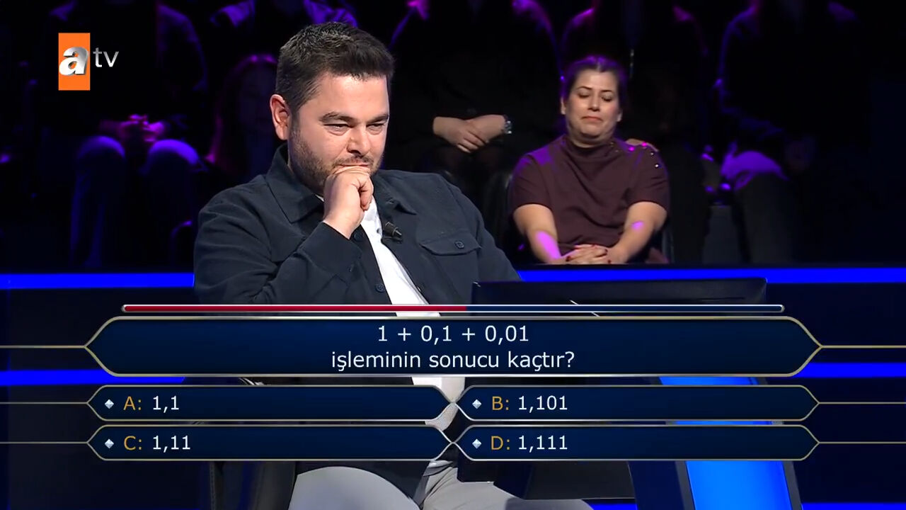 Kim Milyoner Olmak İster'de şaşırtan matematik sorusu! Herkesin kafası karıştı - 1. Resim