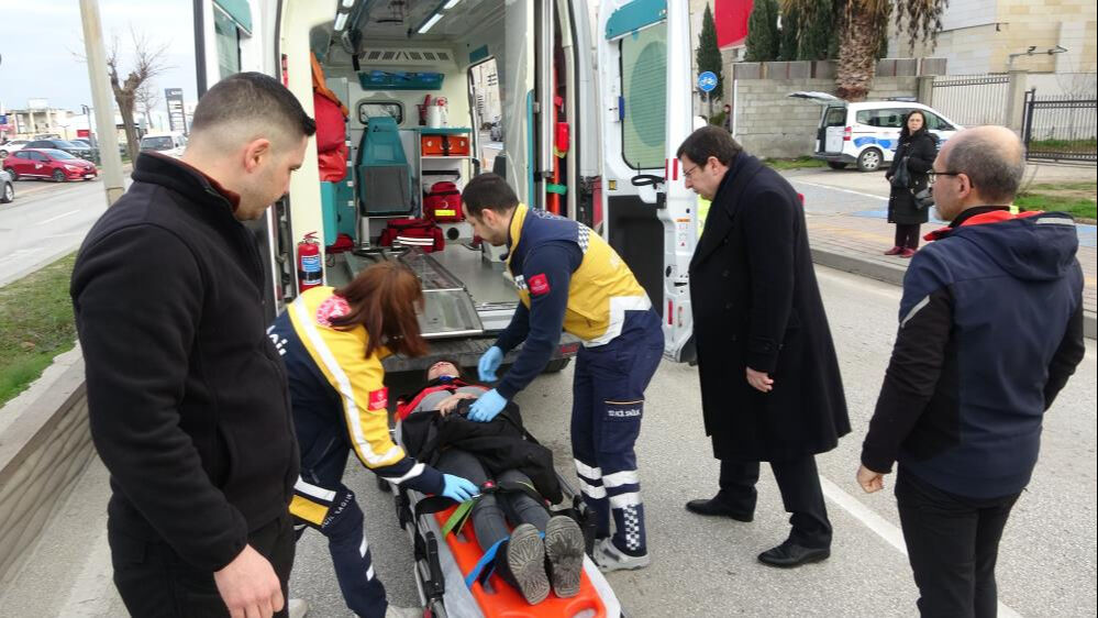 Çanakkale Belediye Başkanı Muharrem Erkek trafik kazası geçirdi - 3. Resim