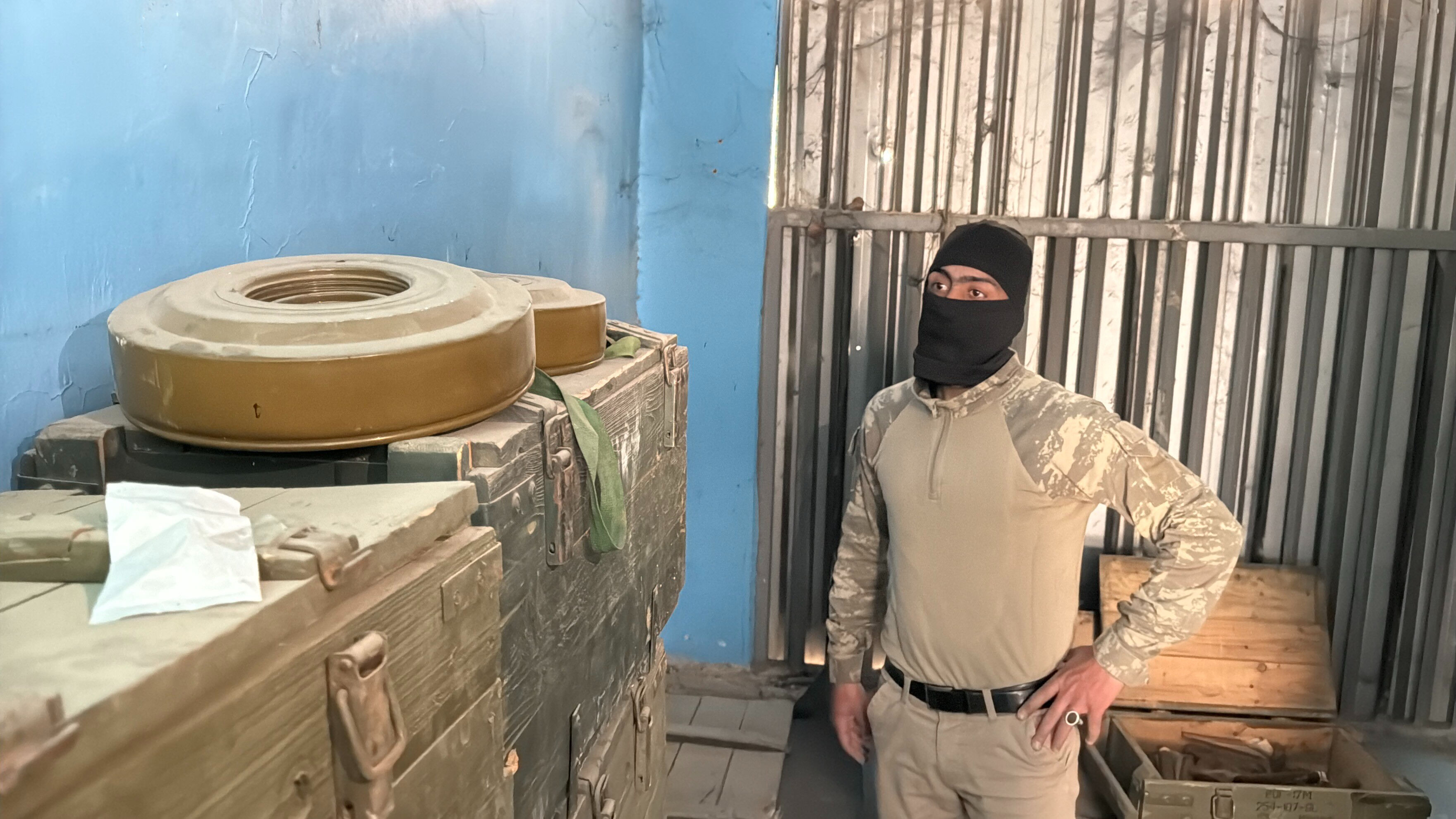 Esad rejiminin yerleşim yerlerinde kullandığı cephanelik ele geçirildi! Esad rejiminin yerleşim yerlerinde kullandığı cephanelik ele geçirildi! - 2. Resim