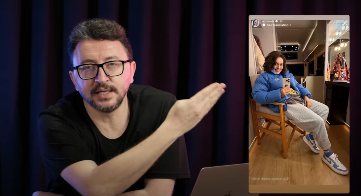 Murat Soner ünlü oyuncuların özel maillerini okudu, tekelleşme gerçeğini tabloyla gösterdi - 2. Resim