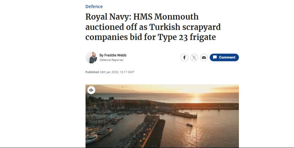 Türk şirketleri Kraliyet Donanması’na ait fırkateynlere talip oldu Türk şirketleri Kraliyet Donanması’na ait fırkateynlere talip oldu - 1. Resim