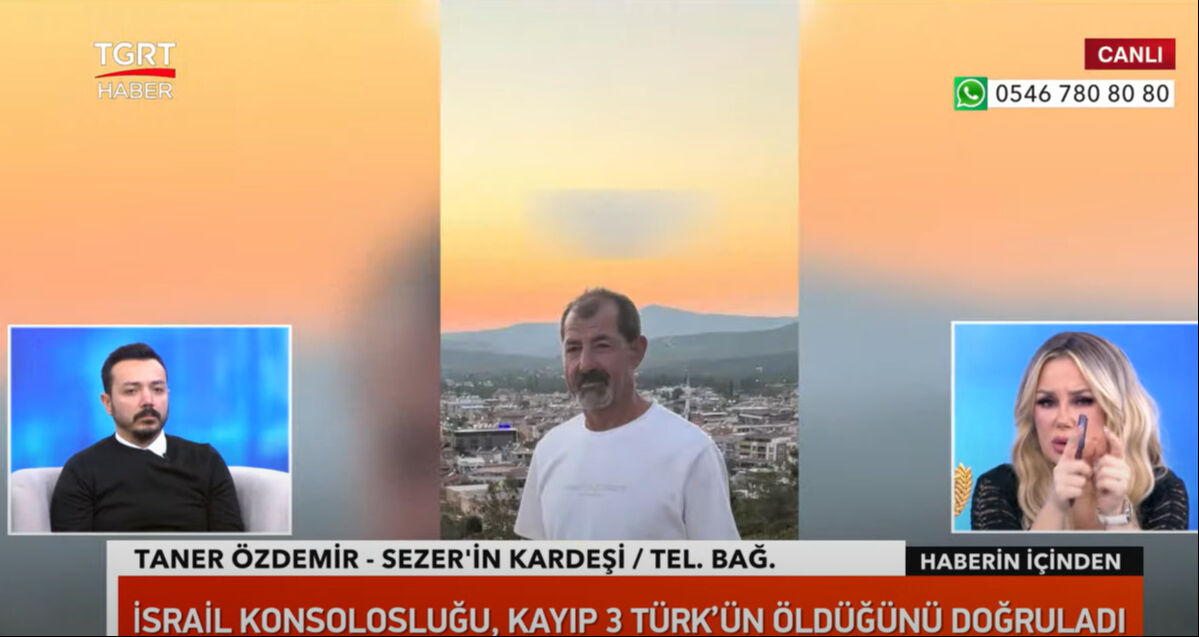 İsrail sınırında kaybolmuşlardı! Üç vatandaşımızdan acı haber geldi! Vurulma anları canlı yayında gösterildi - 1. Resim