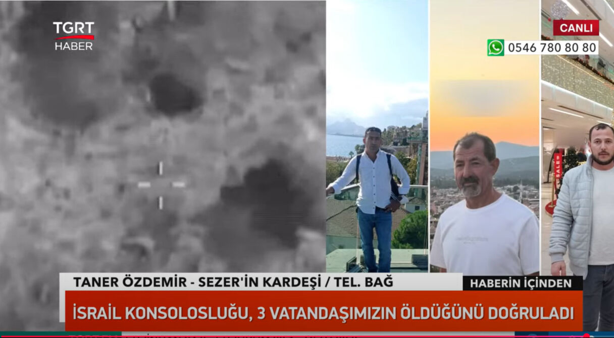 İsrail sınırında kaybolmuşlardı! Üç vatandaşımızdan acı haber geldi! Vurulma anları canlı yayında gösterildi - 4. Resim