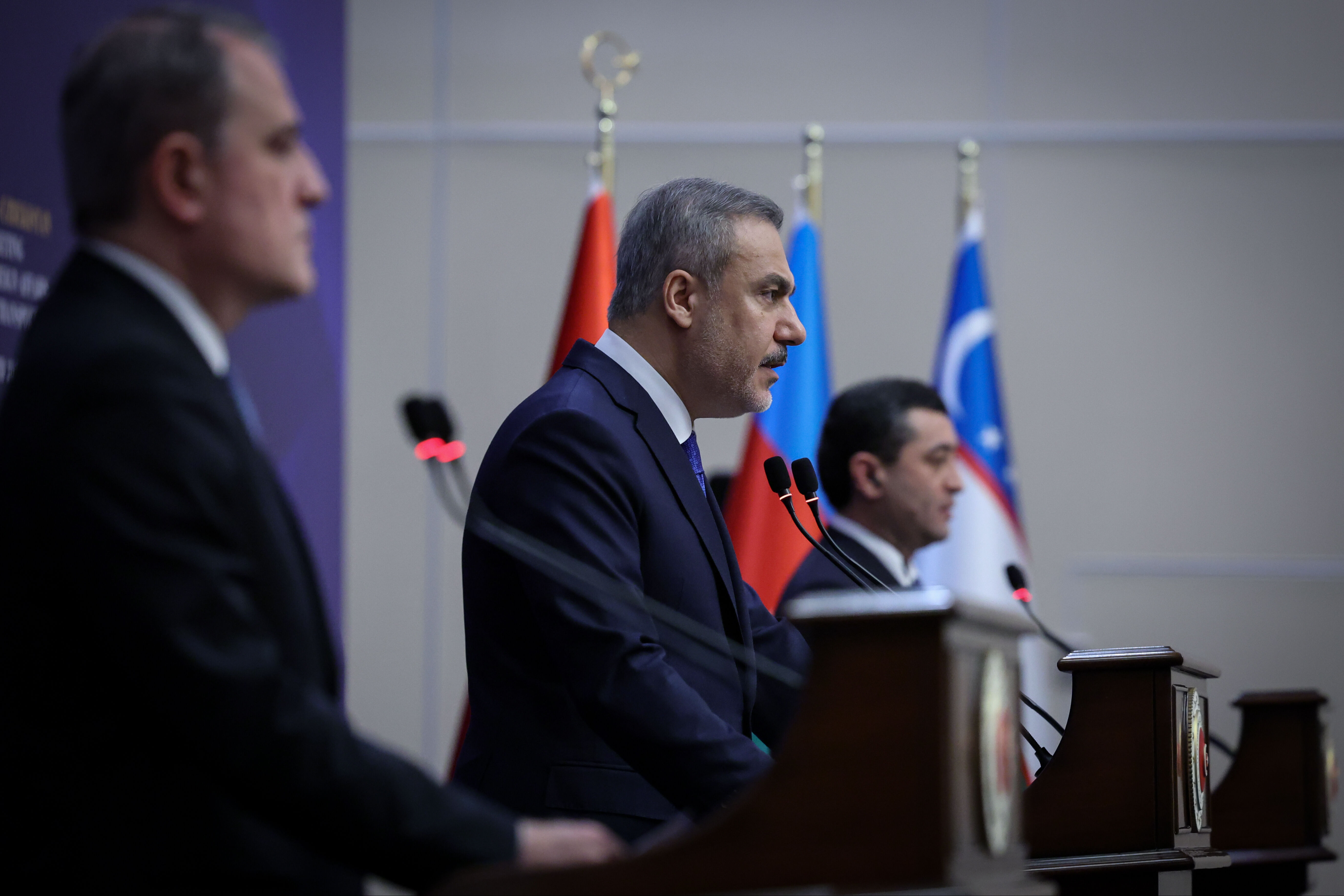 Türkiye-Azerbaycan-Özbekistan imzaladı! İşte Ankara Bildirisi'nin çarpıcı detayları Türkiye-Azerbaycan-Özbekistan imzaladı, Hakan Fidan duyurdu! İşte Ankara bildirisinin çarpıcı detayları - 2. Resim