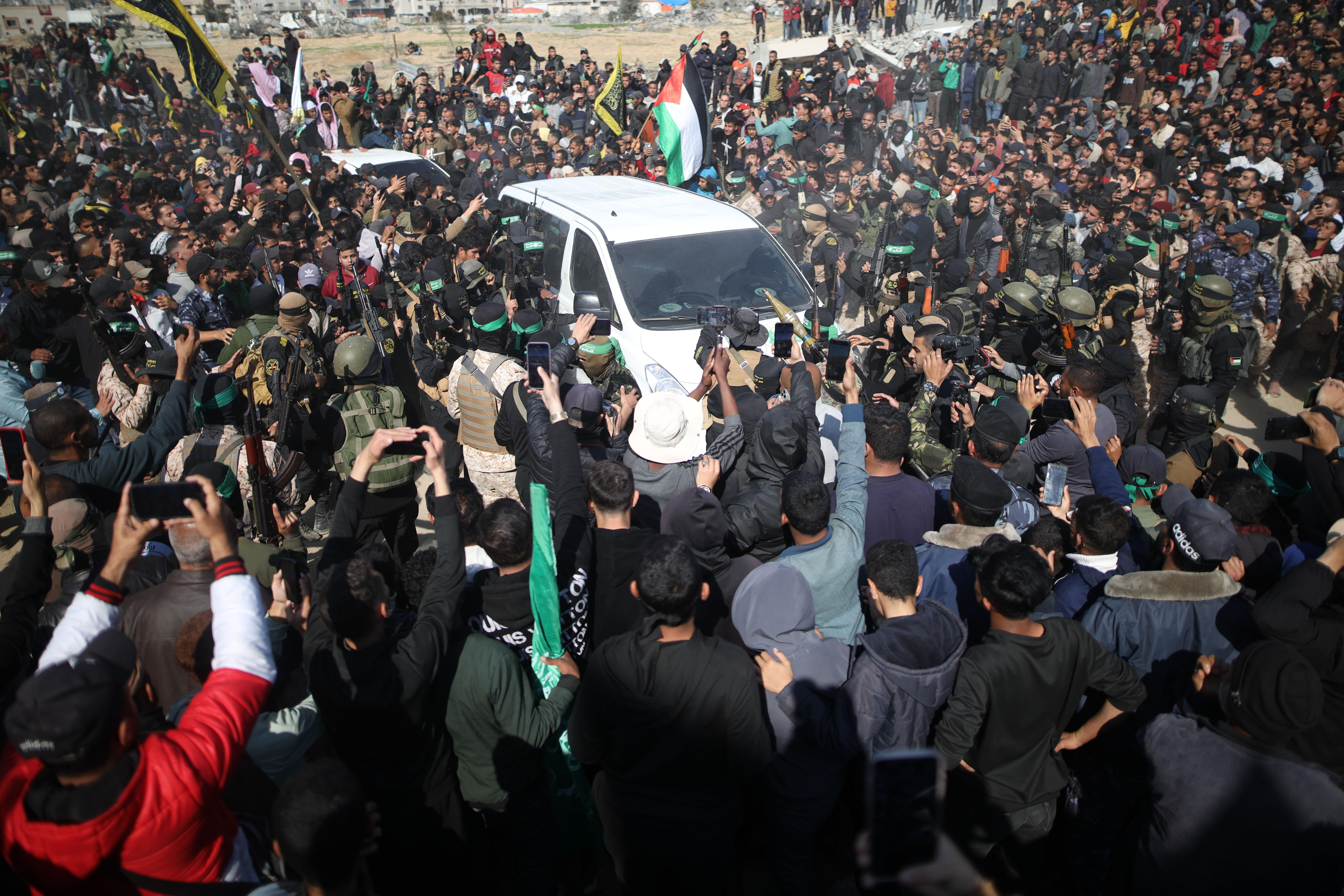 Cumhurbaşkanı Erdoğan devreye girdi, Hamas 5 Taylandlı esiri serbest bıraktı - 3. Resim