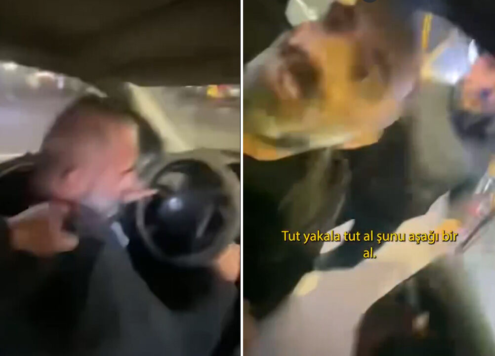 Martı TAG sürücüsüne taksici saldırısı! "Evim batacak, yapmayın" diyerek yalvardı Martı Tag sürücüsüne taksici saldırısı! "Evim batacak, yapmayın" diyerek yalvardı - 1. Resim