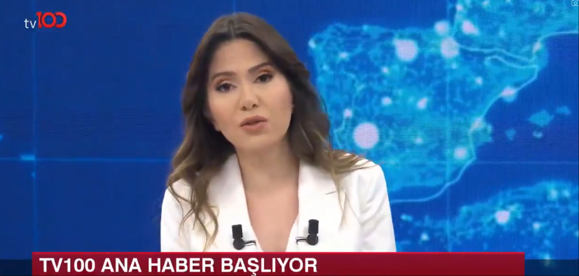 TV100 spikeri Kübra Par kimdir, ne yaptı? Canlı yayındaki el hareketi için özür diledi - 3. Resim