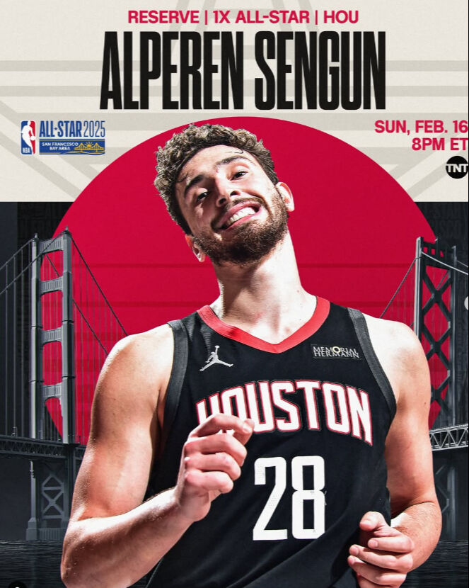 Alperen Şengün kimdir, kaç yaşında? Yıldız oyuncu 2025 NBA All Star’a seçilen ikinci Türk oldu Alperen Şengün kimdir, kaç yaşında? Yıldız oyuncu 2025 NBA All Star’a seçilen ikinci Türk oldu - 1. Resim