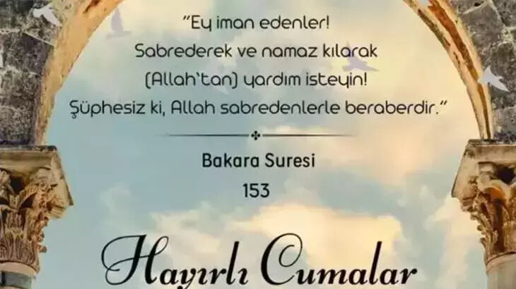 Cuma mesajları 2025: Ayetli, hadisli, dualı, kısa, uzun, en güzel resimli cuma mesajları Cuma mesajları 2025: Ayetli, hadisli, dualı, kısa, uzun, en güzel resimli cuma mesajları - 1. Resim