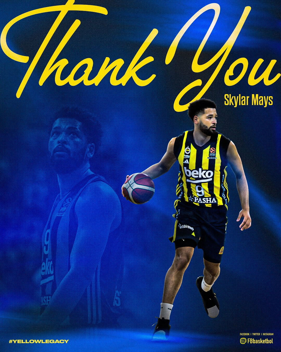 Fenerbahçe'de ayrılık resmen açıklandı! Yıldız oyuncuya veda edildi - 1. Resim