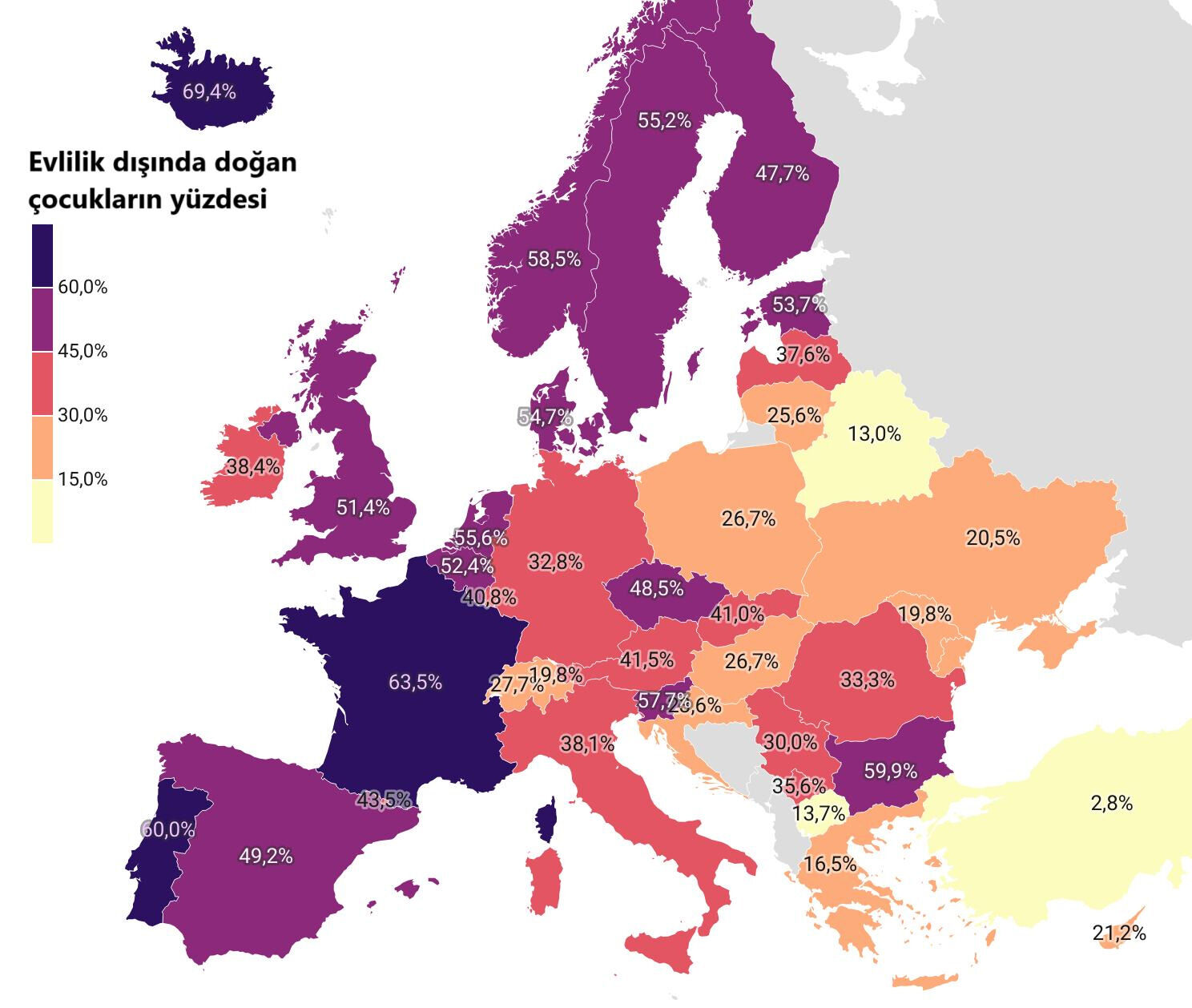 100 çocuktan 3'ü evlilik dışı! Dünyada sayı arttı, Türkiye'yi de tehdit ediyor - 1. Resim