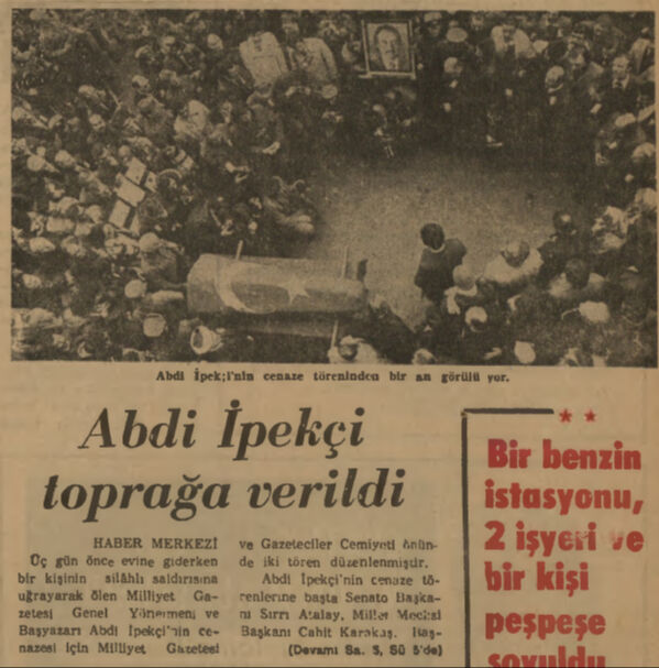 Ağca robot resimle aranıyordu! Yakın tarihin dönüm noktası Abdi İpekçi suikastı - 3. Resim