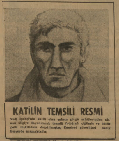 Ağca robot resimle aranıyordu! Yakın tarihin dönüm noktası Abdi İpekçi suikastı - 2. Resim