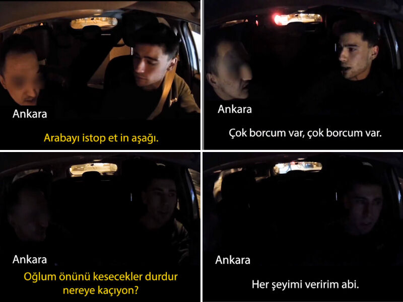 Martı TAG sürücüsünü rehin alıp darp eden 4 taksici tutuklandı Borcum var diyerek yalvardı! Taksiciler genç Martı TAG sürücüsüne korku dolu anlar yaşattı - 1. Resim