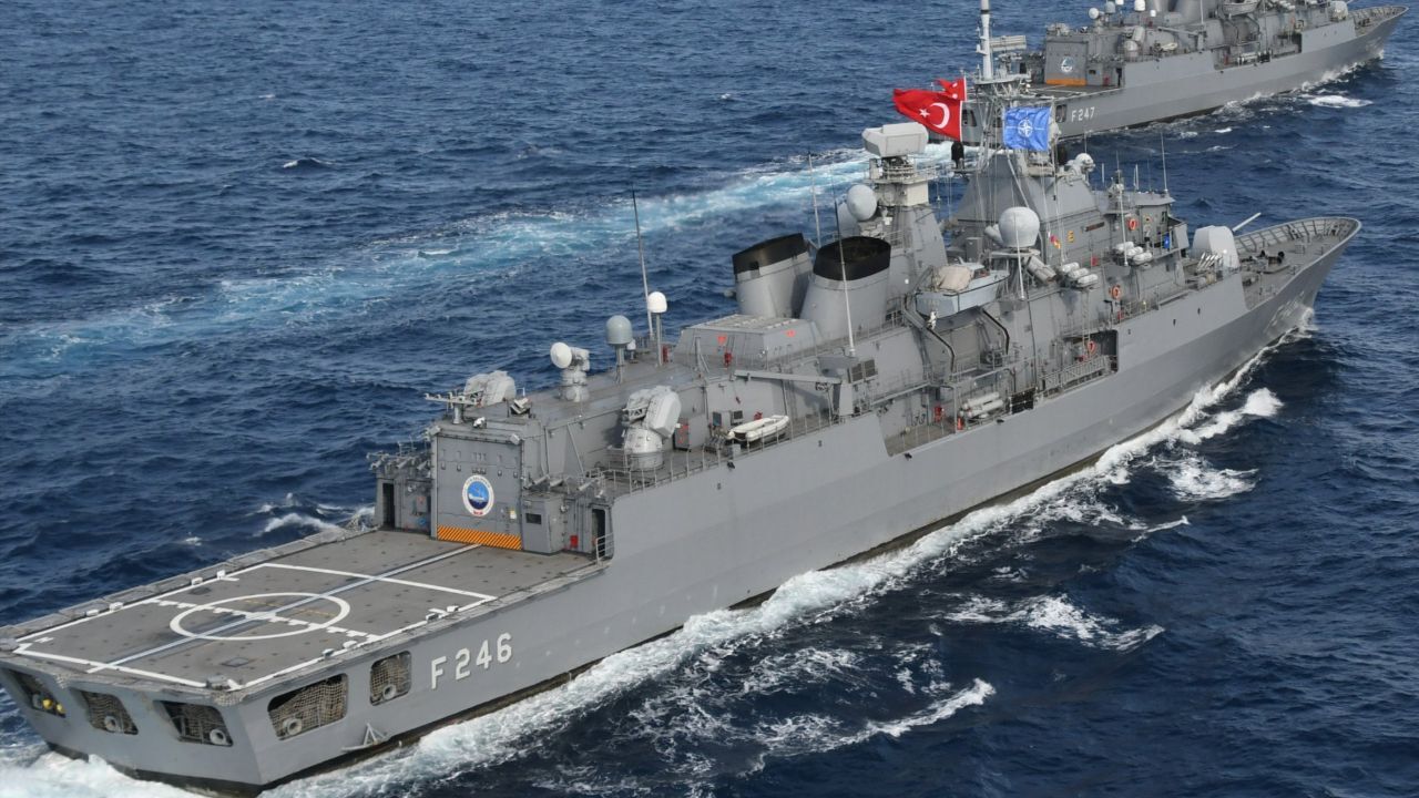 NATO’dan Türkiye’ye övgü! TCG Salihreis Akdeniz’de güç gösterisi yaptı