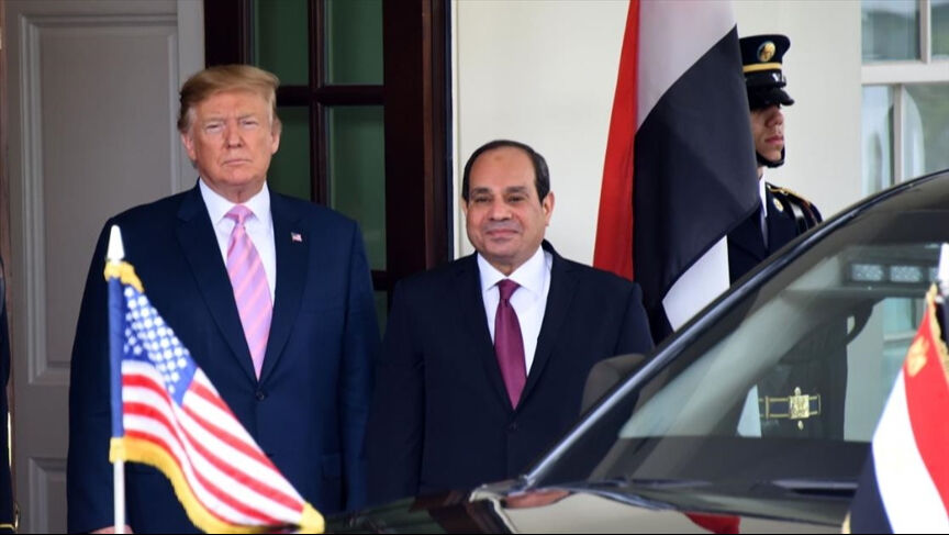 Sisi 'Filistinlilerin Mısır'a gönderilmesi' konusunda Trump'ın suyuna gitmeye devam ediyor! - 1. Resim