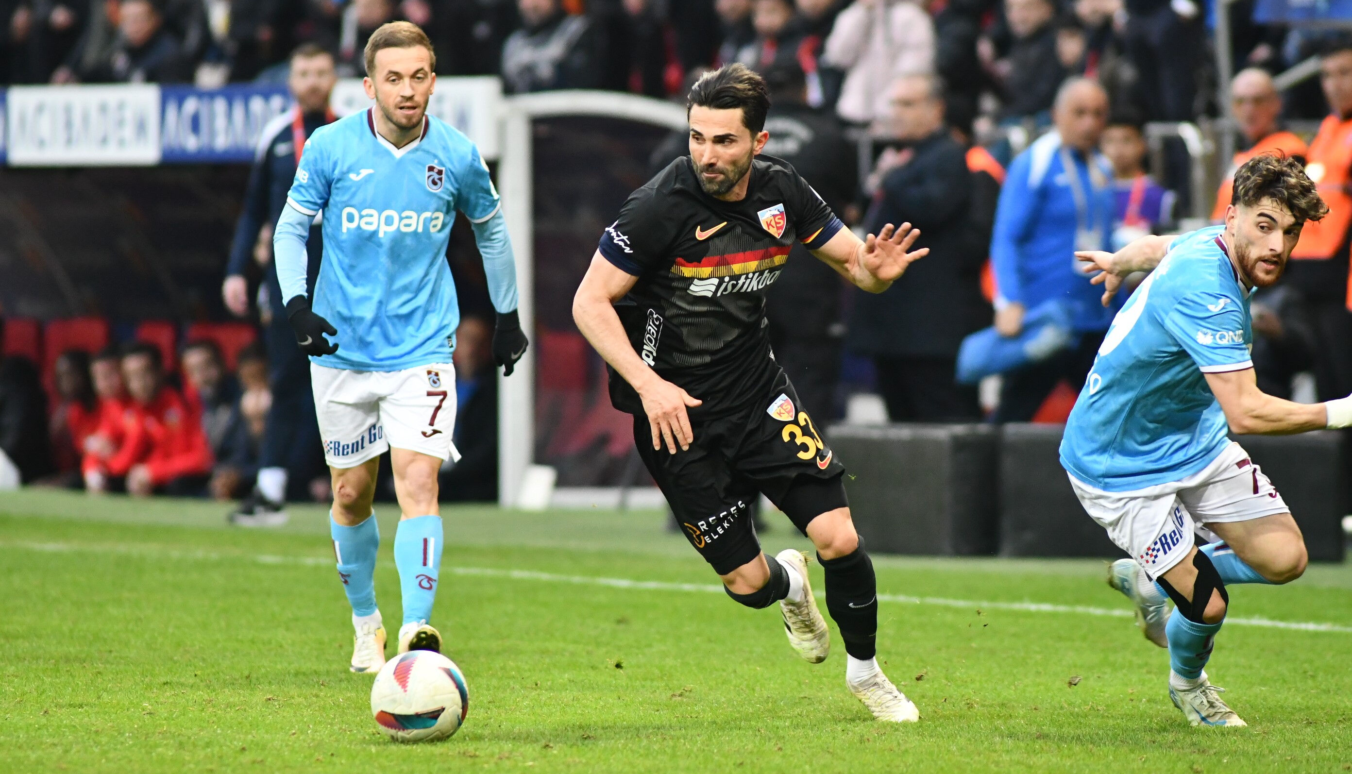 Trabzonspor dışarıda gülemiyor! Deplasmanda Kayserispor'la yenişemedi - 1. Resim