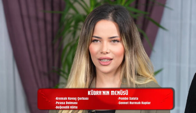 3 Şubat Yemekteyiz puan tablosu nasıl? Kübra Dereli toplam puanı - 2. Resim