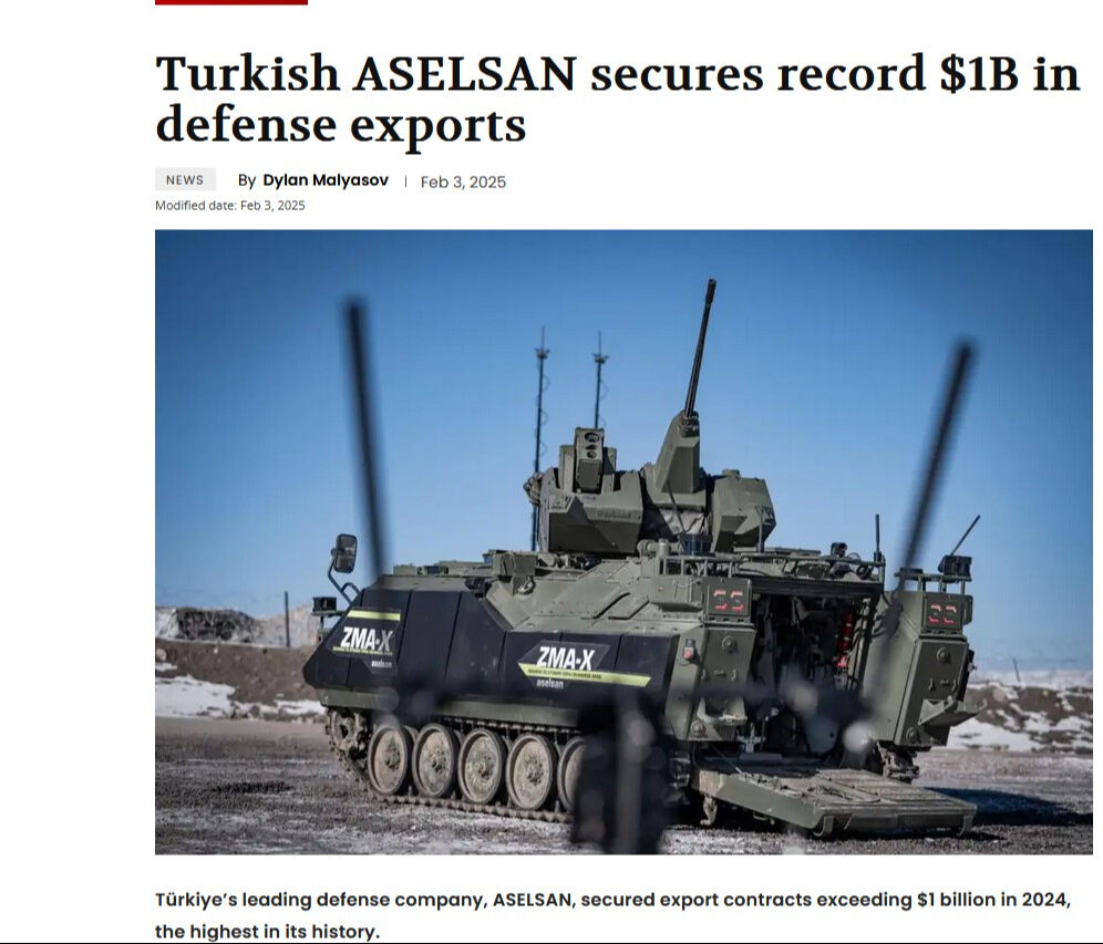 ABD basını ASELSAN’ı manşetine taşıdı: “Türk savunma devi küresel arenada zirveye çıkıyor” - 1. Resim