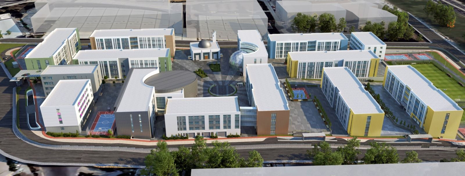 Esenyurt Recep Tayyip Erdoğan Eğitim Külliyesi nerede, nasıl gidilir? Türkiye'nin en büyük lise yerleşkesi bugün açıldı Esenyurt Recep Tayyip Erdoğan Eğitim Külliyesi nerede, nasıl gidilir? Türkiye'nin en büyük lise yerleşkesi bugün açıldı - 1. Resim