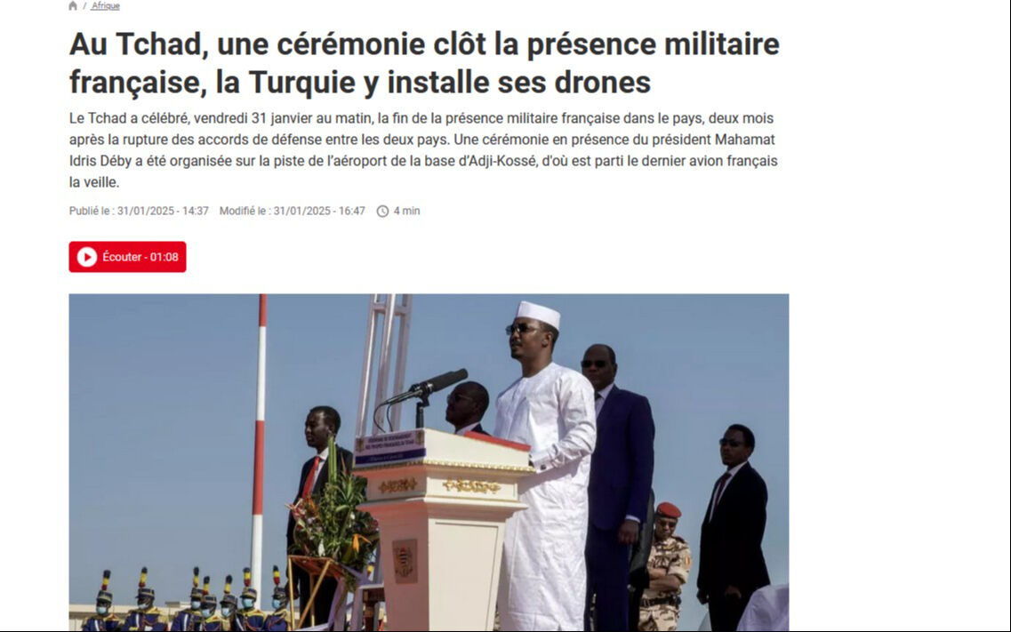 Fransız medyası panikte: Biz gittik, Türk İHA’ları devreye girdi Fransız medyası panikte: "Biz gittik, Türk İHA’ları devreye girdi" - 1. Resim