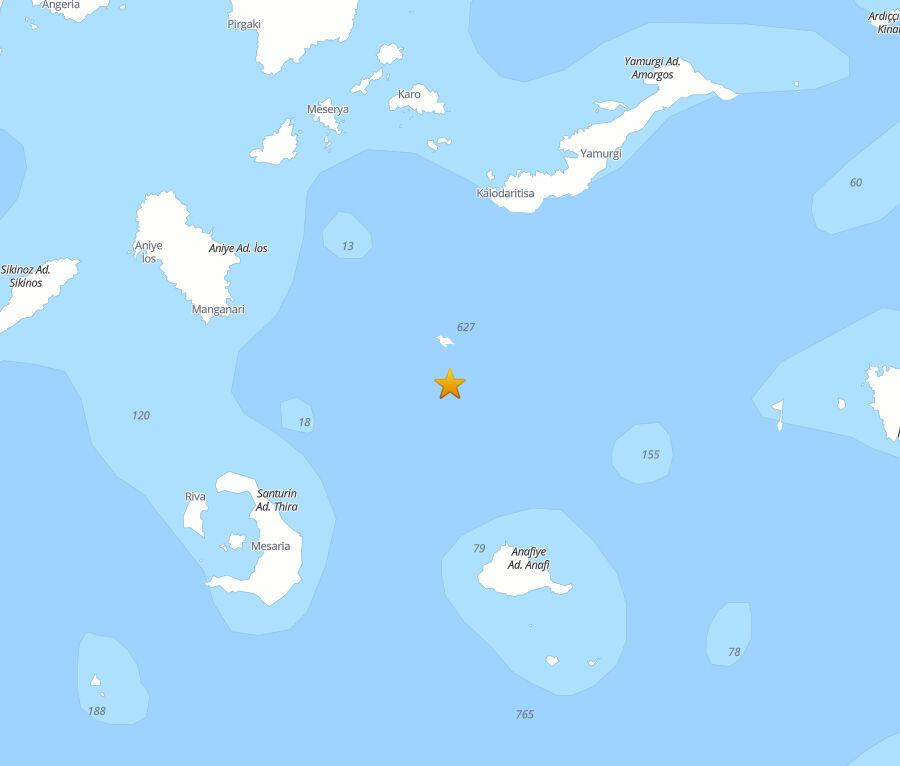 Ege Denizi beşik gibi sallanıyor! Peş peşe korkutan son dakika depremler Ege Denizi beşik gibi sallanıyor! Korkutan son dakika deprem - 1. Resim