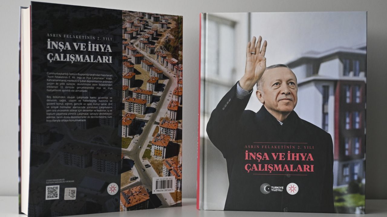 &quot;6 Şubat&#039;tan sonra ne oldu?&quot; sorusunu cevaplıyor! &#039;Asrın felaketinin 2. Yılı: İnşa ve İhya Çalışmaları&#039; kitabı çıktı