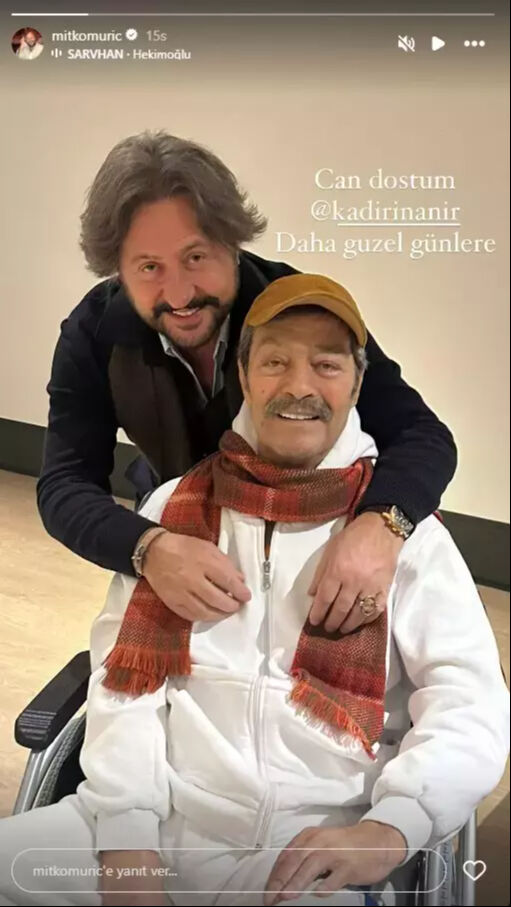 Bir süredir tedavi gören Kadir İnanır'ın son hali ortaya çıktı! Zayıf hali dikkat çekti - 3. Resim
