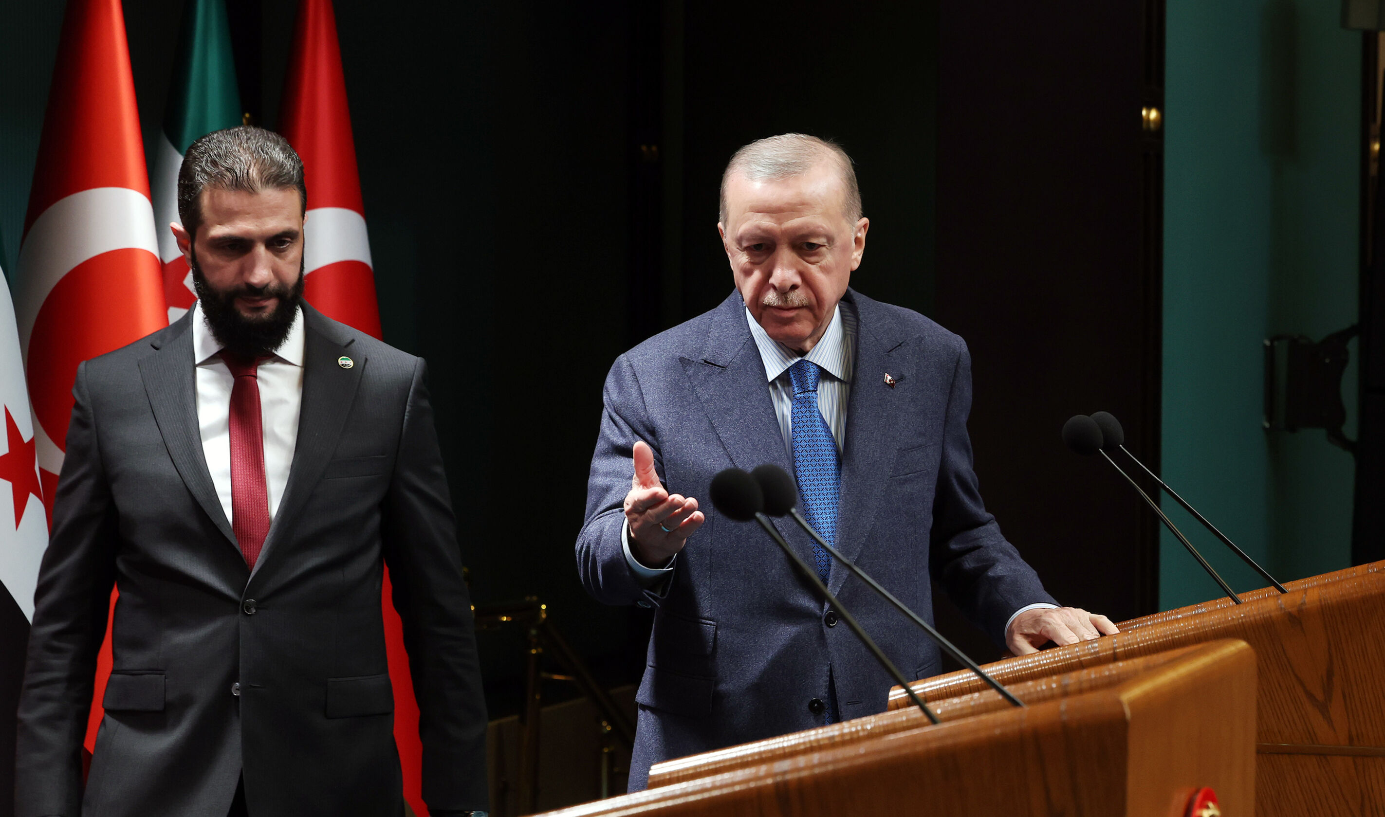 Tarihi görüşme dünya basınında! Erdoğan- Şara zirvesi için hepsinin yorumu aynı Tarihi görüşme dünya basınında! Erdoğan- Şara zirvesi için hepsinin yorumu aynı - 1. Resim