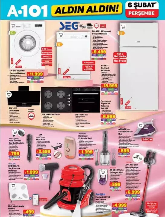 A101'e bugün hangi ürünler geliyor? A101 6 şubat 2025 kataloğu A101'e bugün hangi ürünler geliyor? A101 Aktüel yeni ürünler kataloğu - 4. Resim