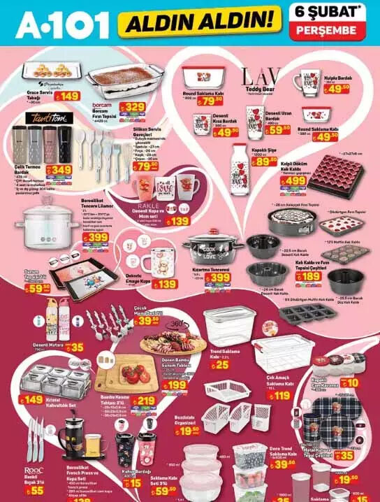 A101'e bugün hangi ürünler geliyor? A101 6 şubat 2025 kataloğu A101'e bugün hangi ürünler geliyor? A101 Aktüel yeni ürünler kataloğu - 5. Resim