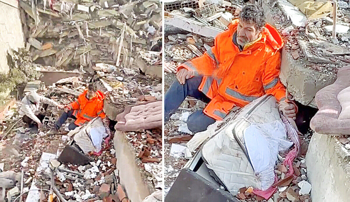 Depremde kızının elini tutan baba kim? Mesut Hançer'in hikayesi Depremde kızının elini tutan baba kim? Mesut Hançer'in hikayesi - 2. Resim