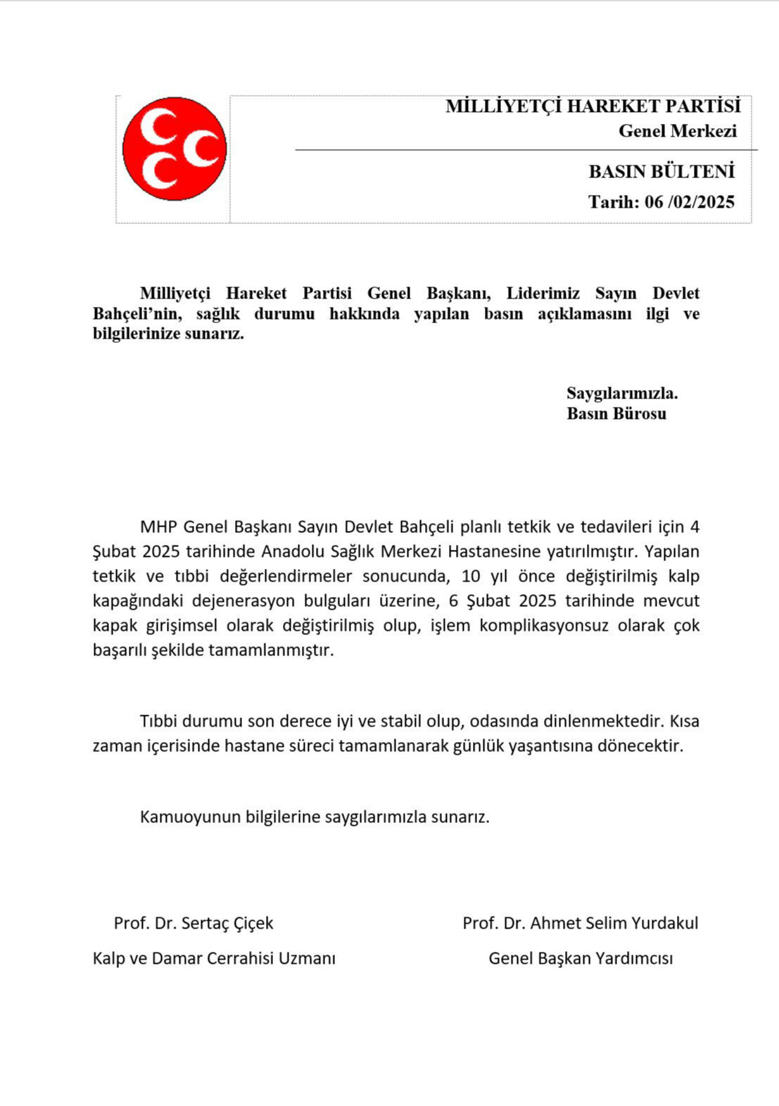 Devlet Bahçeli operasyon geçirdi! Kalp kapakçığı değişti, sağlığı ne durumda? - 3. Resim