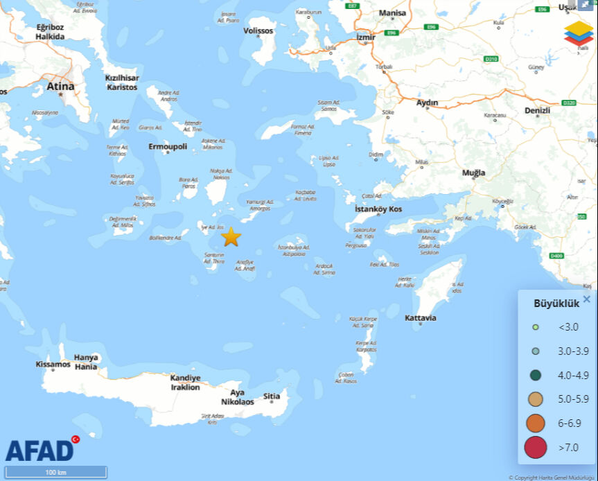 Büyük bir deprem daha! Ege Denizi bu kez 4.3 ile sallandı - 2. Resim