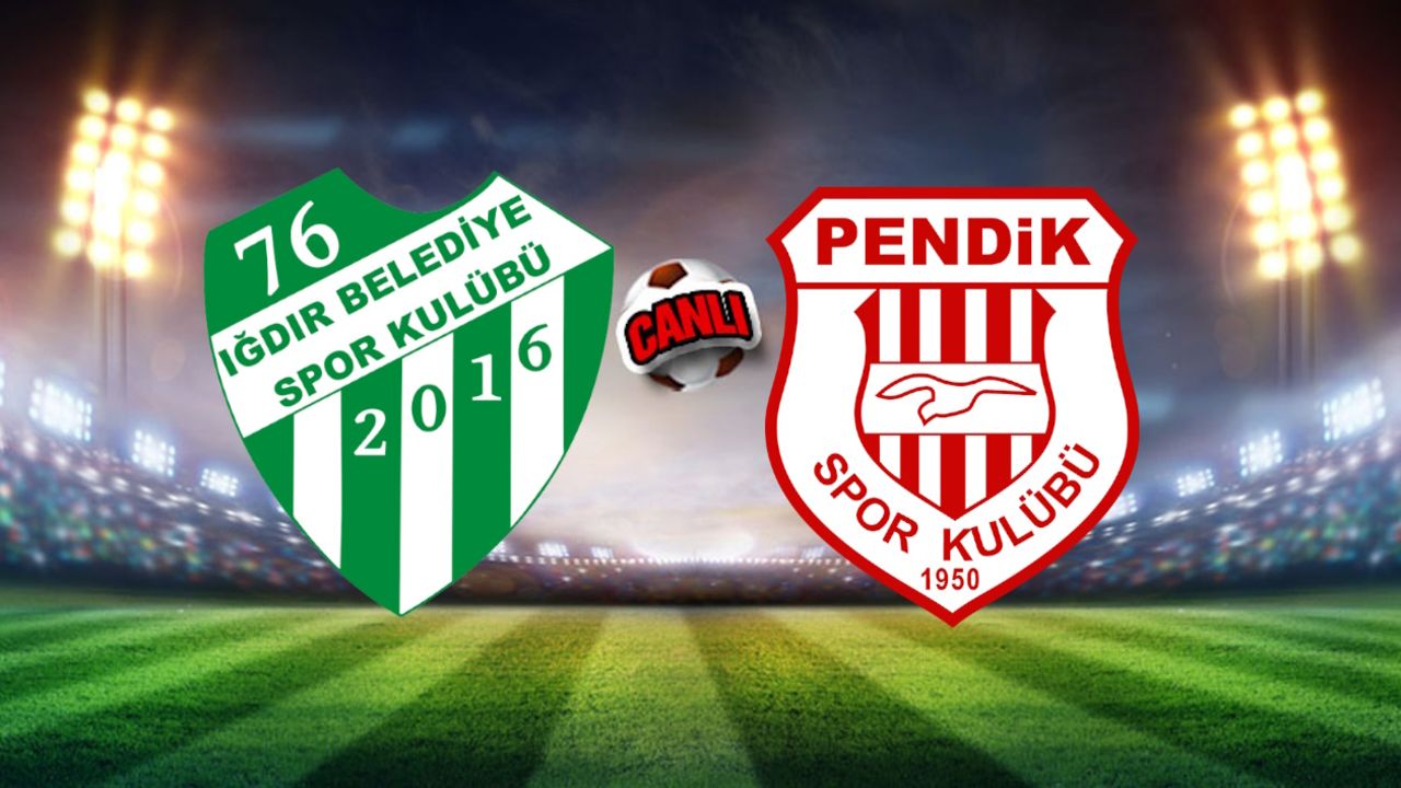 Iğdır FK Pendikspor maçı saat kaçta, hangi kanalda? Iğdır Pendikspor maçı canlı yayın bilgileri