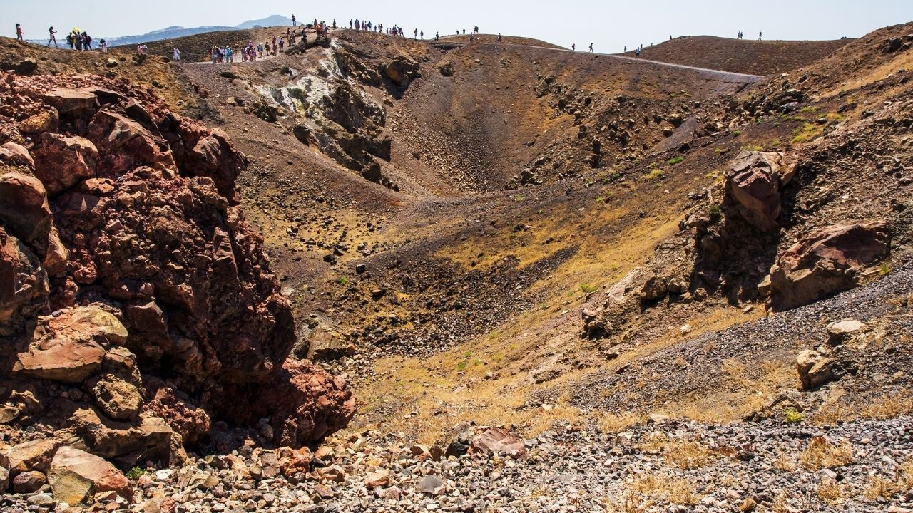 Santorini Yanardağı en son ne zaman patladı? Santorini Yanardağı en son ne zaman patladı? - 1. Resim