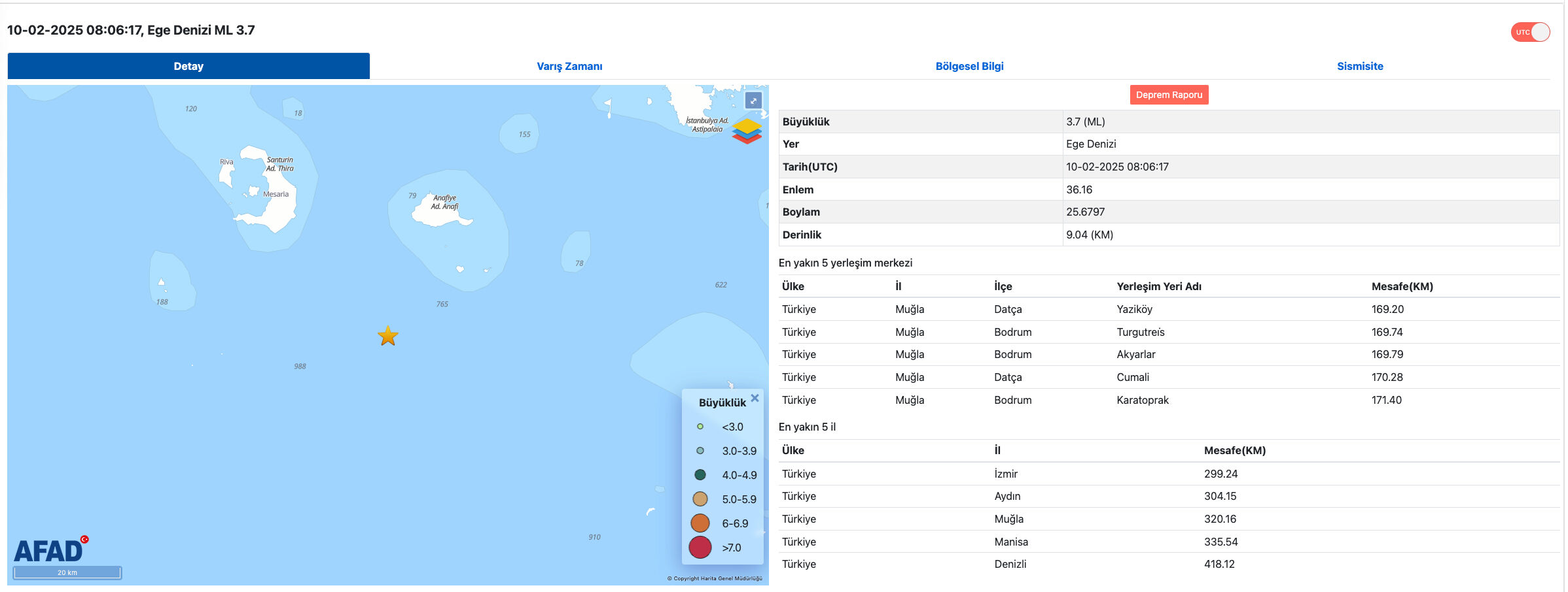 Ege Denizi son depremler listesi! Ege Denizi depremleri neden oluyor? - 1. Resim
