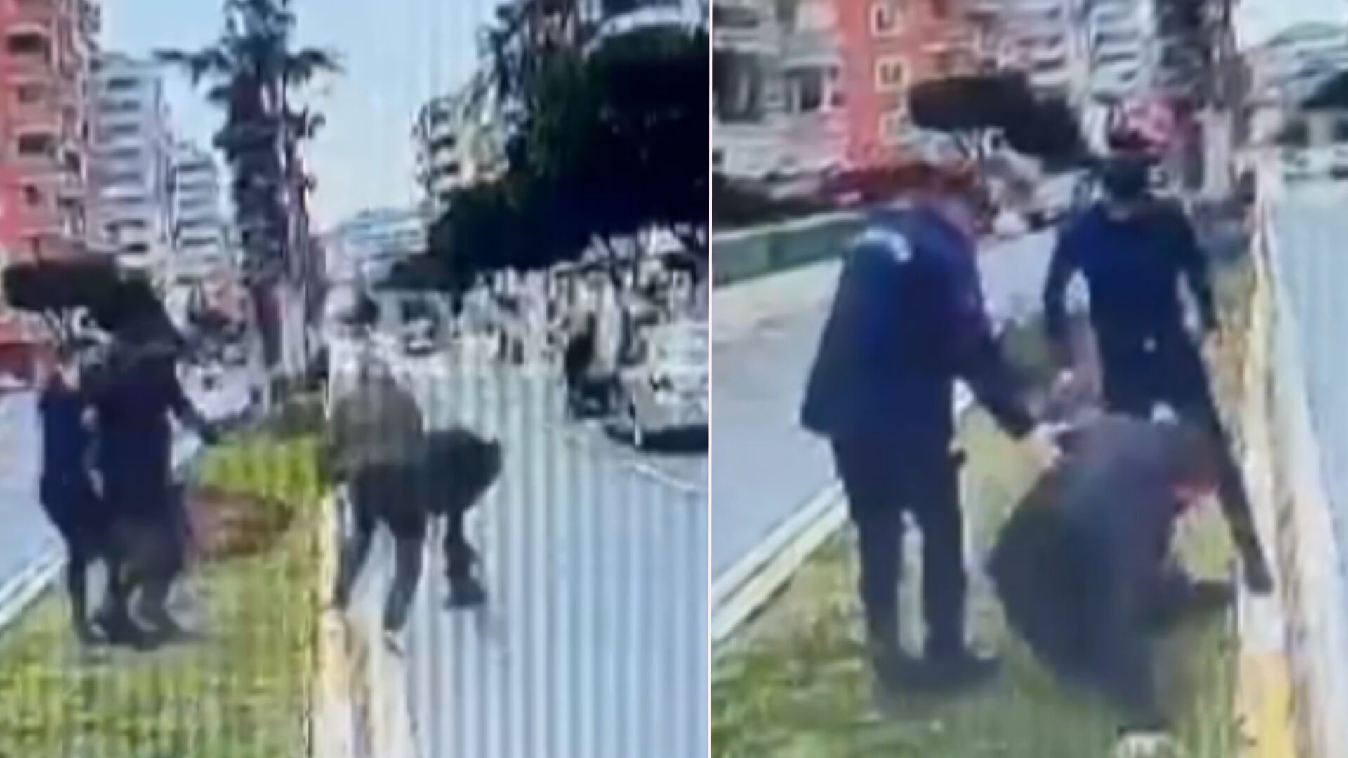 Güvenlik görevlisi dehşet saçtı! İki kişiyi bıçak darbeleriyle yaraladı - 1. Resim