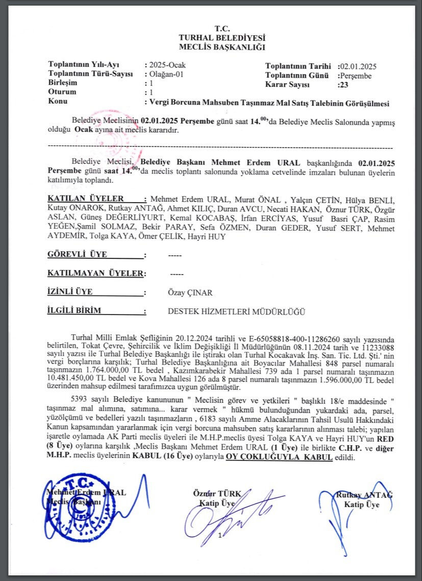 CHP'li belediye üzerinde camilerin bulunduğu arazileri satışa çıkardı - 1. Resim