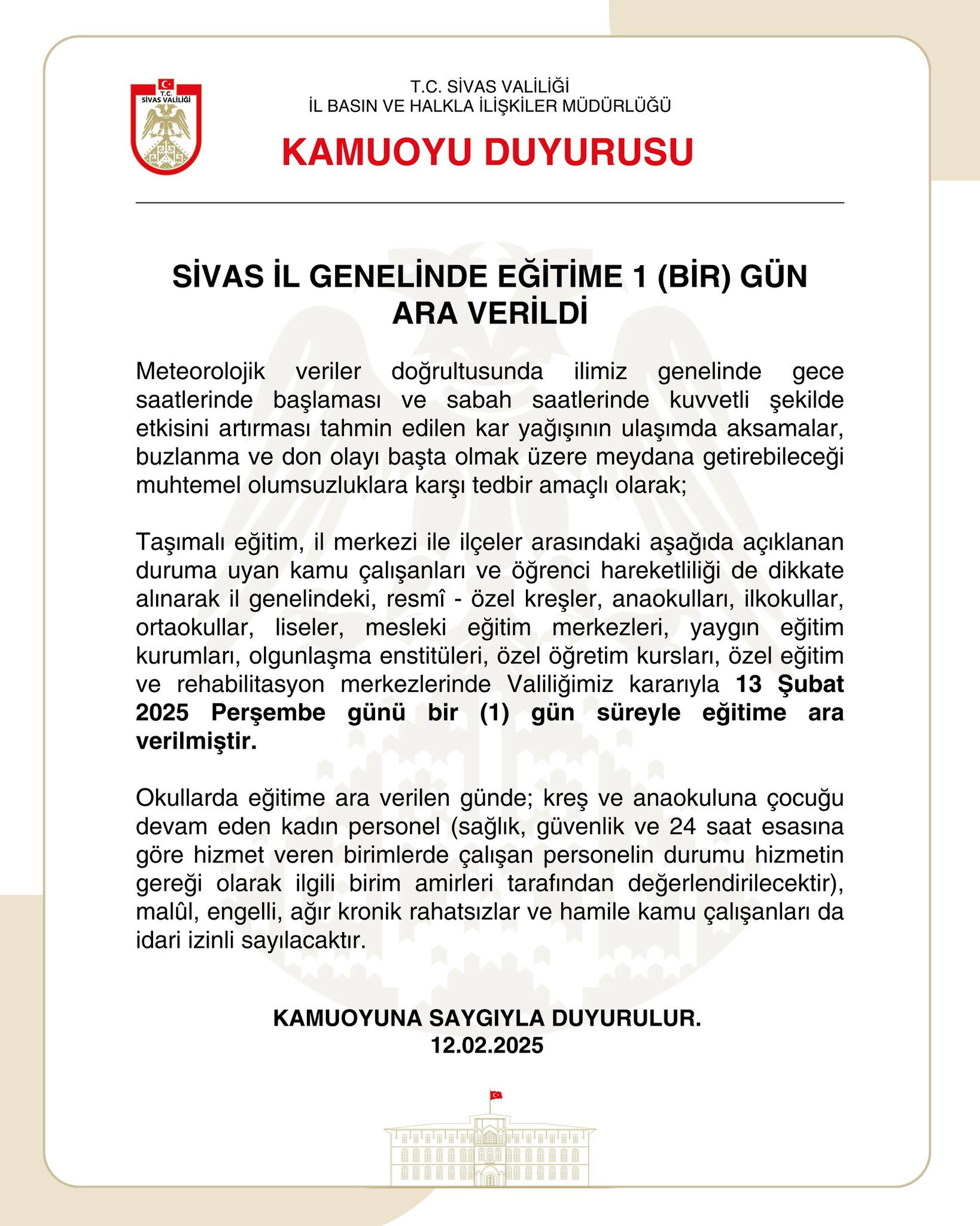 Eğitime ara verildi! 13 Şubat'ta bu illerde kar tatili - 4. Resim