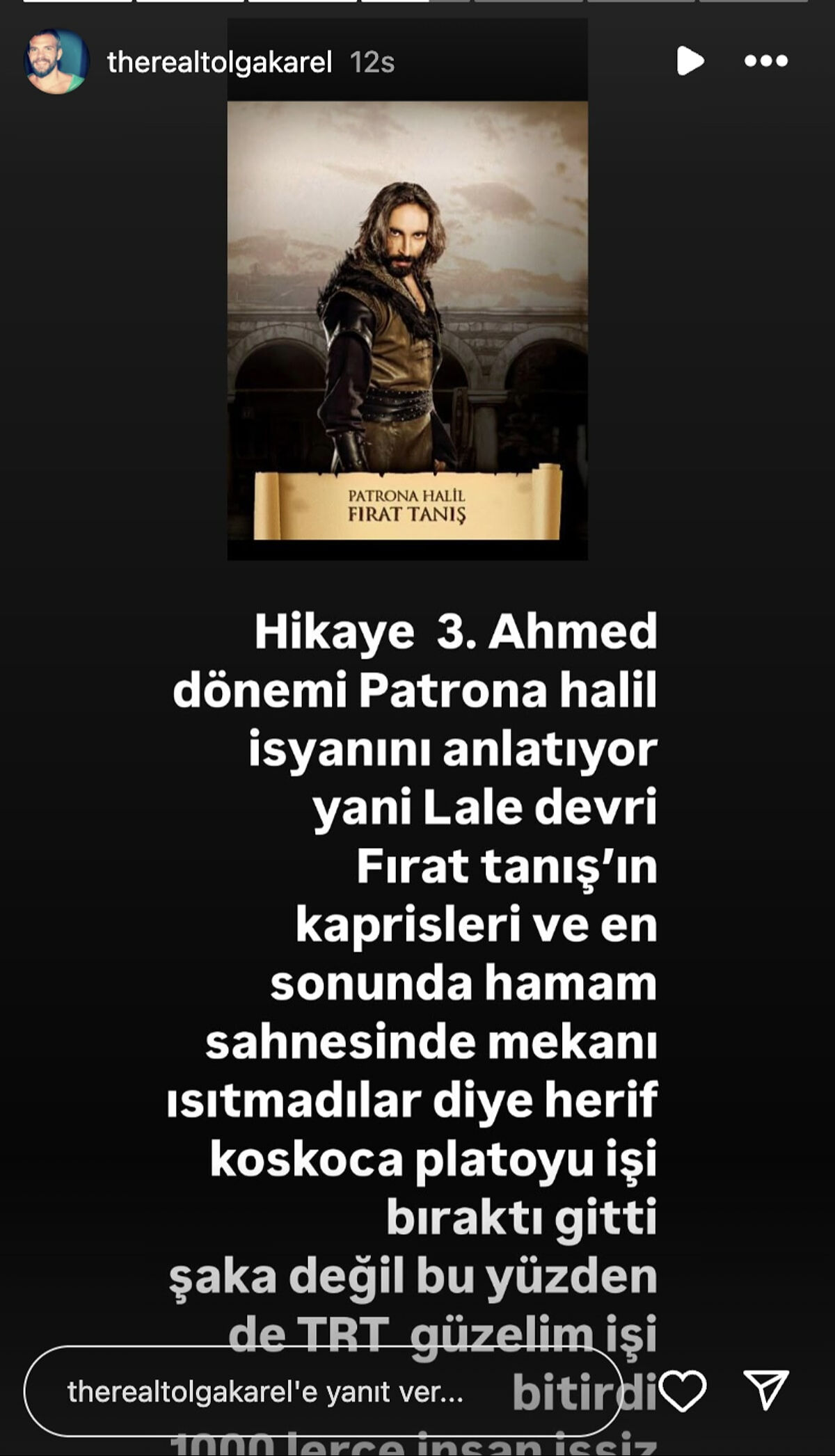 Oyunculuğu bırakıp tır şoförü olmuştu! Tolga Karel'den olay Fırat Tanış açıklaması:  Oyunculuğu bırakıp tır şoförü olmuştu! Tolga Karel'den olay Fırat Tanış açıklaması: