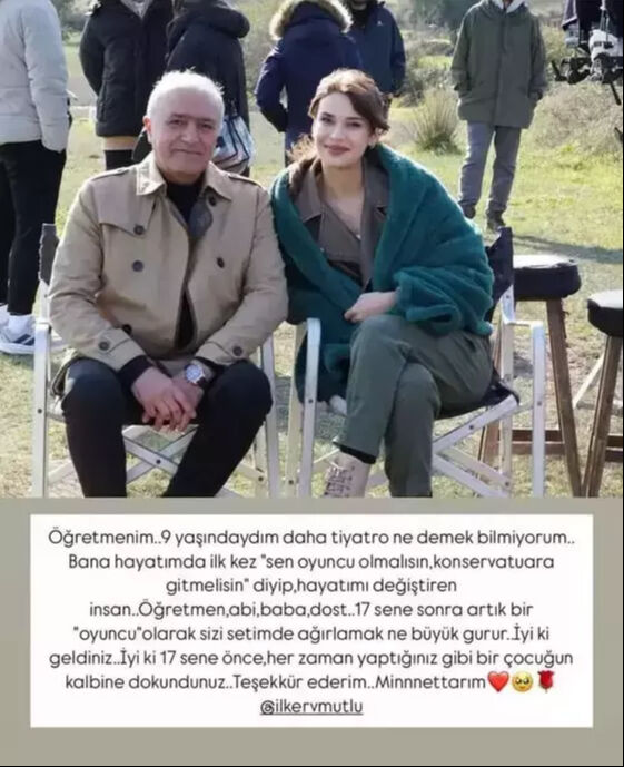 Devrim Özkan hayatını değiştiren kişiyle yıllar sonra buluştu! Film setindeki paylaşım 'gururlandırdı' - 3. Resim