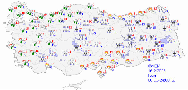 Hafta sonu hava nasıl olacak, yağış var mı? Meteoroloji'den 15-16 Şubat hava durumu tahmini Hafta sonu hava nasıl olacak, yağış var mı? Meteoroloji'den 15-16 Şubat hava durumu tahmini - 2. Resim