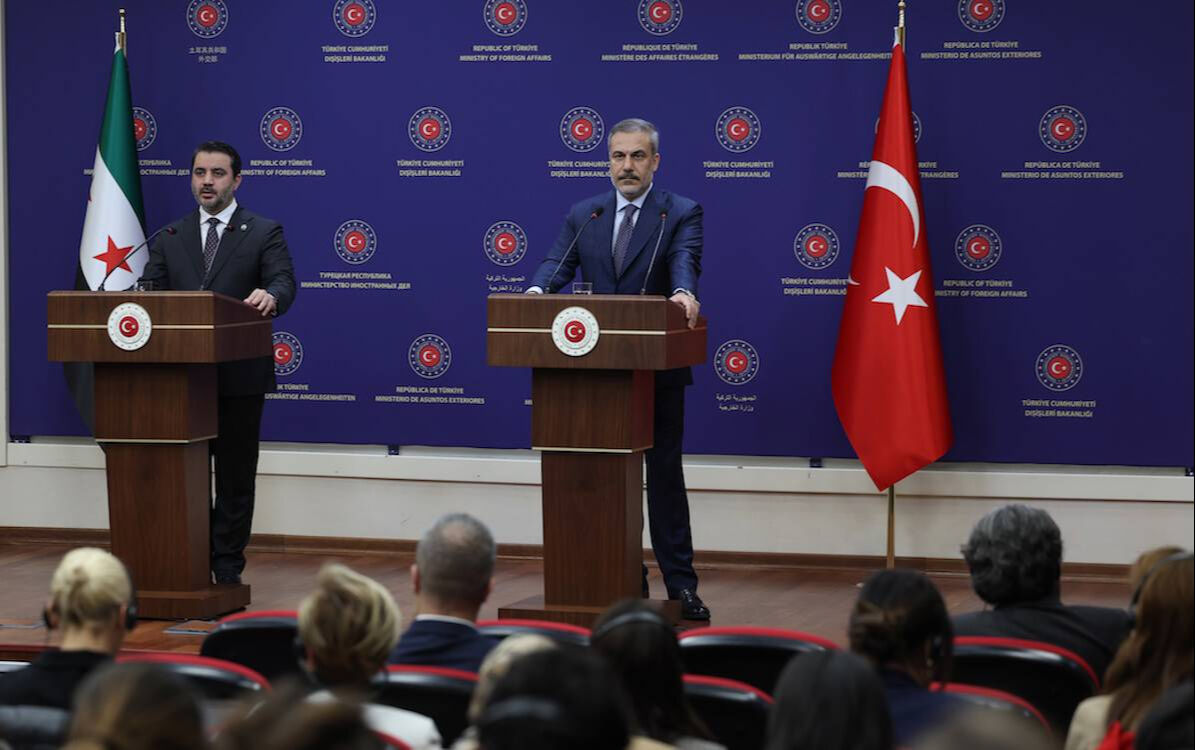 Bakan Fidan, Suriyeli mevkidaşı Şeybani ile PKK/YPG terör sorununu görüştü Bakan Fidan, Suriyeli mevkidaşı Şeybani ile PKK/YPG terör sorununu görüştü - 2. Resim