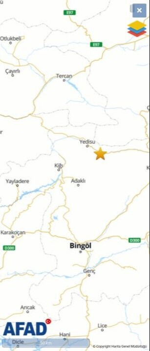Bingöl'de deprem oldu! 4,8 ile sallandılar, valilikten açıklama var - 1. Resim