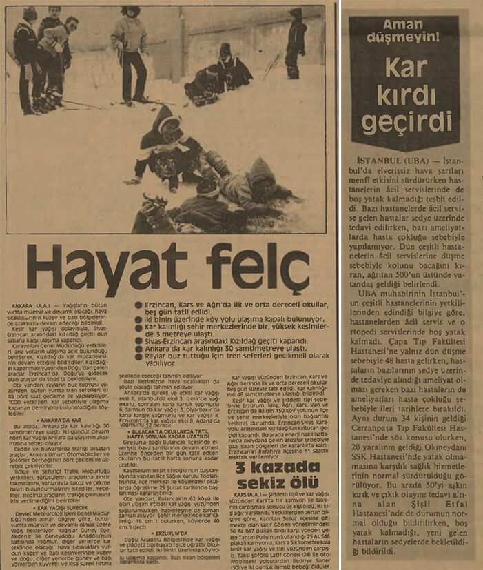 BİR ZAMANLAR TÜRKİYE — Aman düşmeyin, hastanelerde yer kalmadı! - 2. Resim