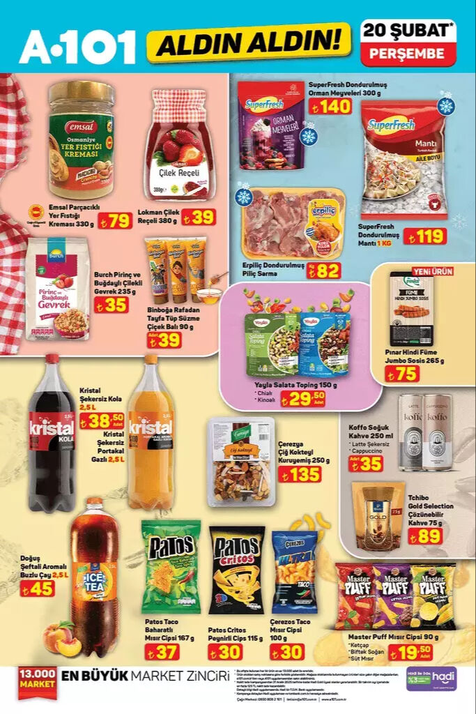 20 Şubat Perşembe A101 aktüel ürün kataloğu! A101'de bu hafta neler var? - 9. Resim