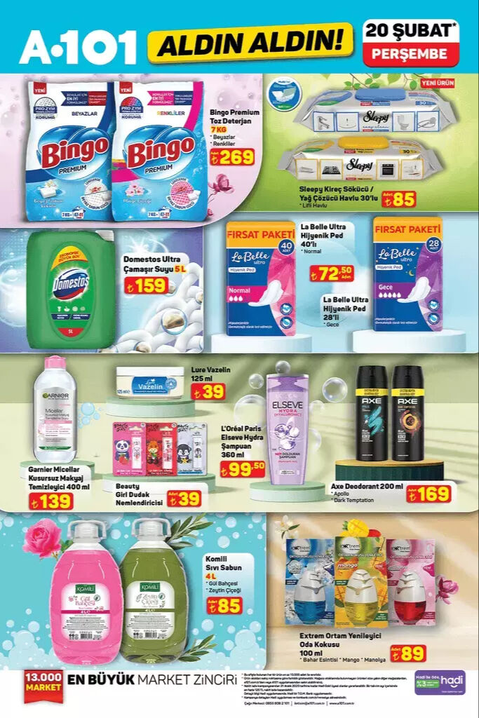 20 Şubat Perşembe A101 aktüel ürün kataloğu! A101'de bu hafta neler var? - 8. Resim