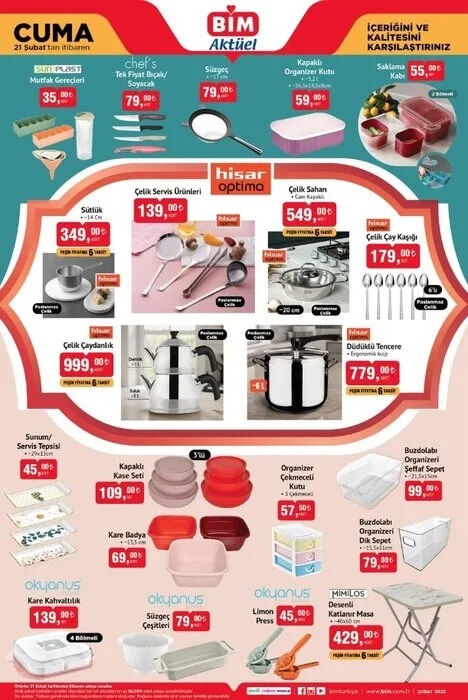 21 şubat bim aktüel ürünler! Bim'e hangi ürünler gelecek? - 6. Resim