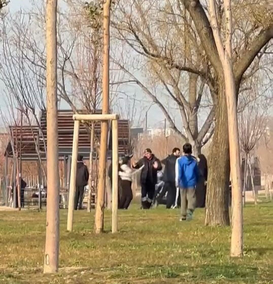 Bursa'da döner bıçaklı kadın dehşet saçtı! - 1. Resim